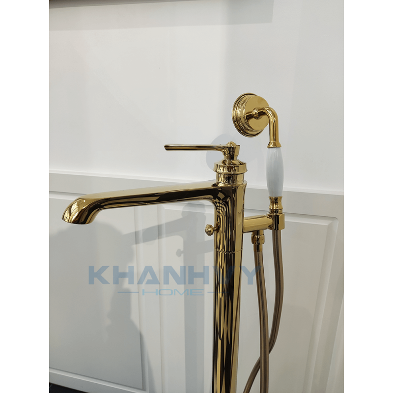 Bộ trộn bồn tắm đặt sàn Kyoto Hafele 589.35.063