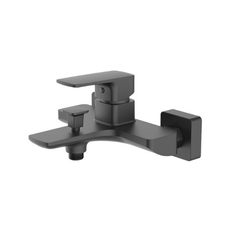 Bộ trộn nổi 2 đường nước Kobe đen Hafele 589.15.035