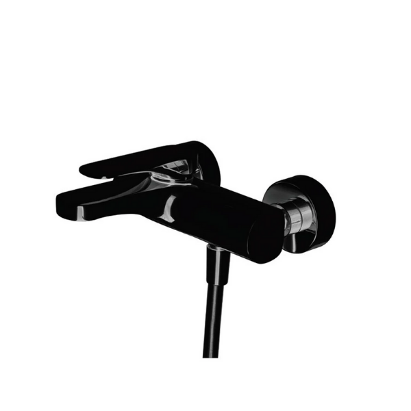 Bộ trộn nổi 2 đường nước màu đen Hafele 589.02.456