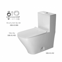 Bồn cầu một khối Durastyle Duravit 588.45.459