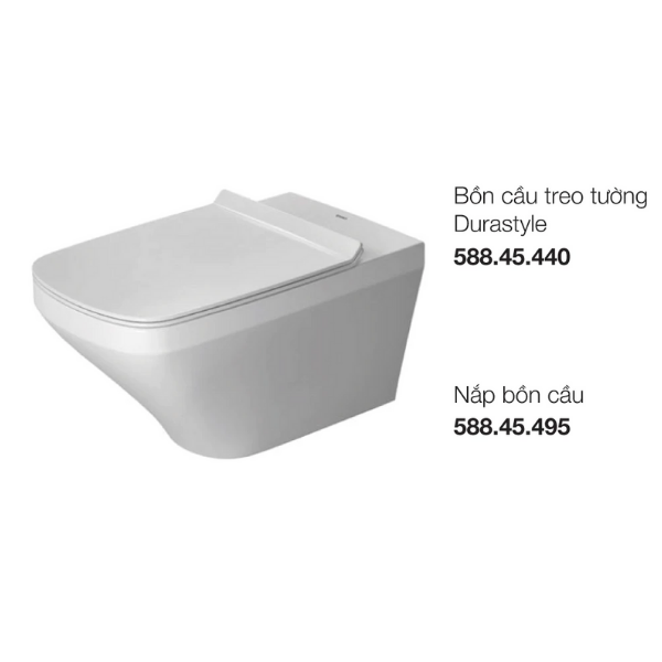 Bồn cầu treo tường Durastyle Duravit 588.45.384
