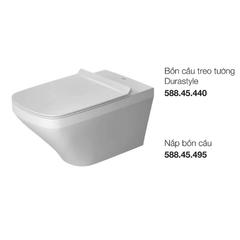 Bồn cầu treo tường Durastyle Duravit 588.45.384