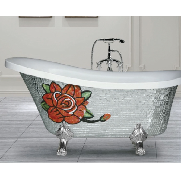 Bồn Tắm Chân Rồng Nghệ Thuật Roland BT-025