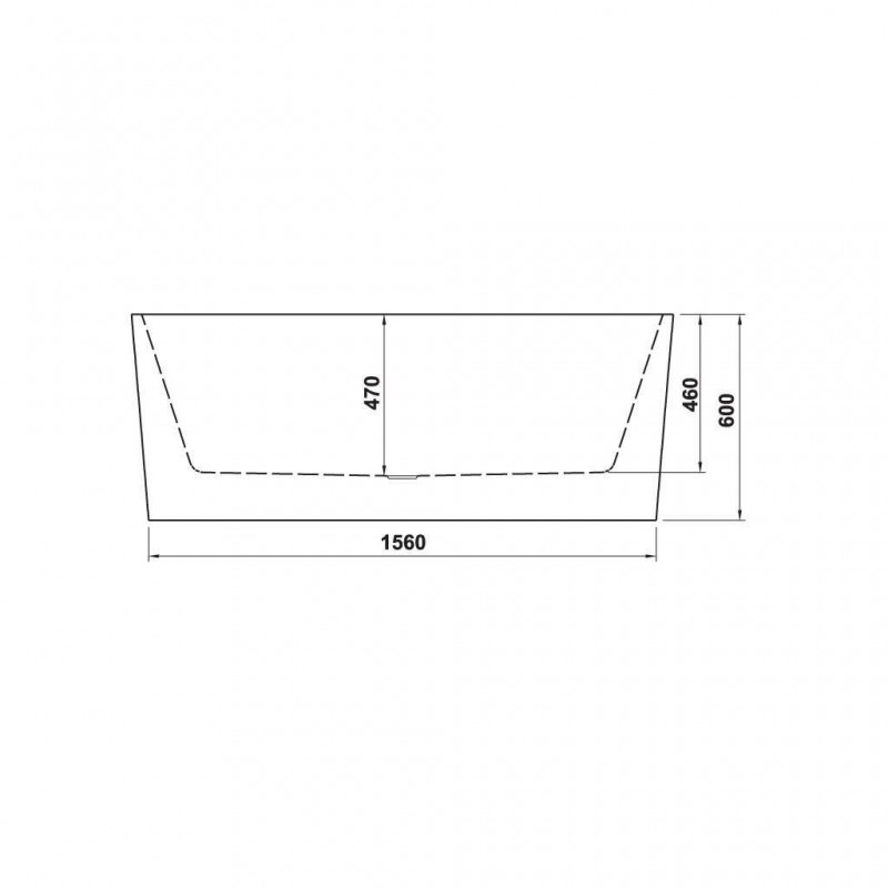 Bồn tắm độc lập Nagoya hình bầu dục 1700 Hafele 588.99.620