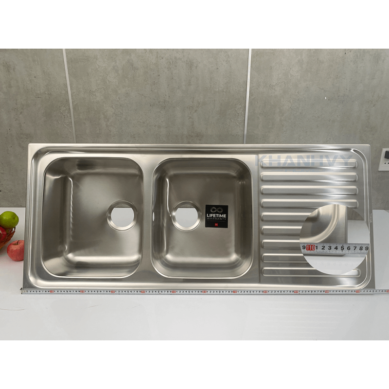 Chậu rửa inox TEKA CLASSIC 1160.500 2B.1D (2C.1E) 10119023