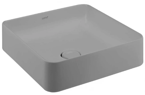 Chậu lavabo Cotto C00341 MSL đặt trên bàn Sensation