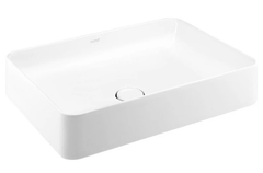 Chậu lavabo Cotto C00342 MWH đặt trên bàn Sensation