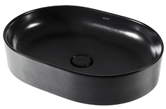 Chậu lavabo Cotto C00343 MBK đặt trên bàn Sensation