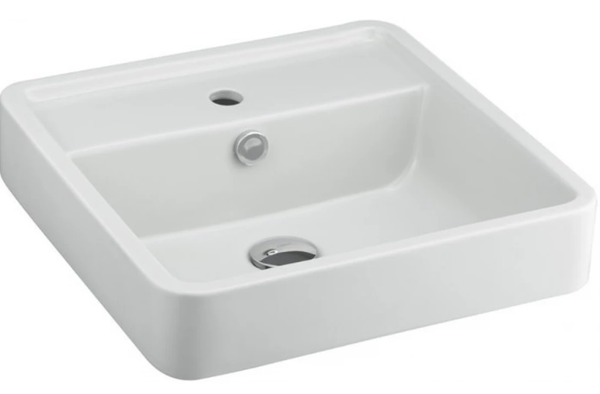 Chậu lavabo Cotto C00381 MLG đặt trên bàn Geo