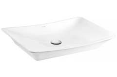 Chậu lavabo Cotto C0911 MWH đặt trên bàn Thantara