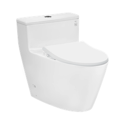 Bàn cầu một khối TOTO MS625DE4XW kèm nắp rửa cơ ECOWASHER TCW1211A
