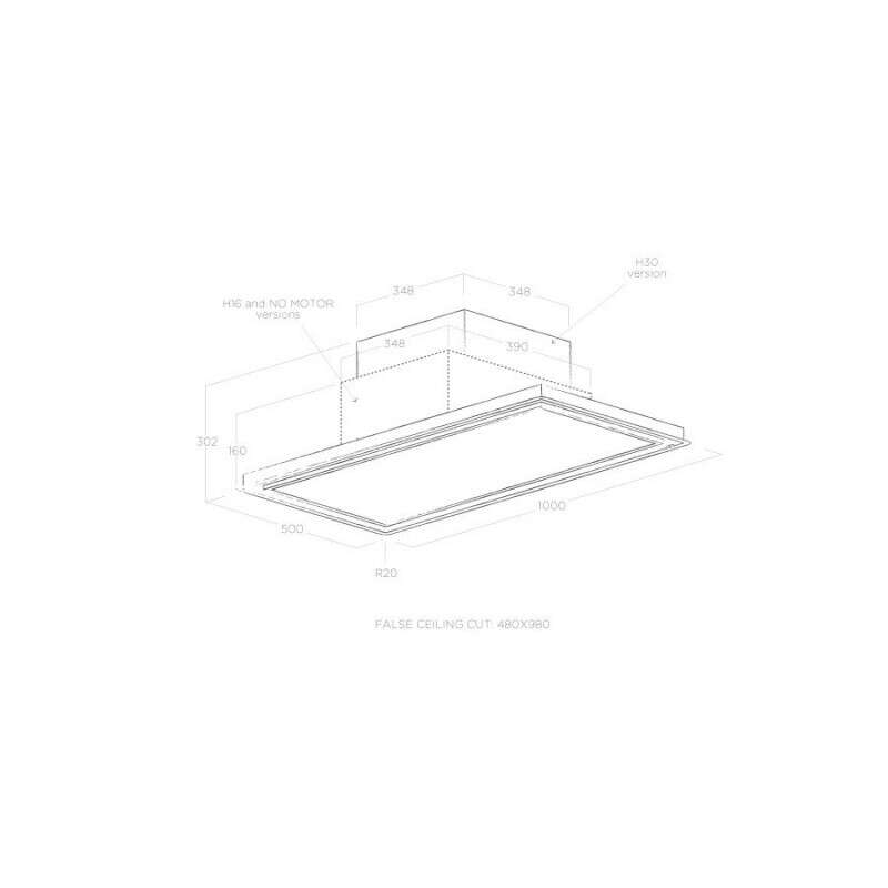 Máy hút mùi Elica SKYDOME H30 A/100 PRF0146232