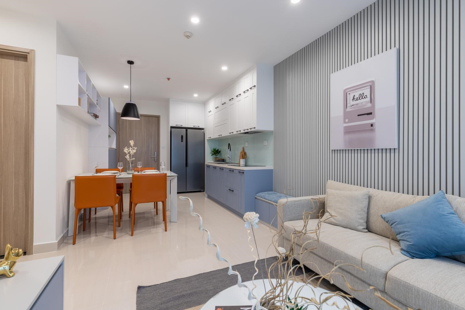 Thiết bị nhà bếp cao cấp được thiết kế lắp âm hiện đại nhằm tối ưu hóa không gian