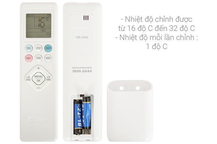 Máy lạnh Casper GC-24IS35 Inverter 1 chiều 21.500 BTU 2.5HP