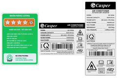 Máy lạnh Casper QC-09IS36 EcoPrime Inverter 1 chiều 9.500 BTU 1HP