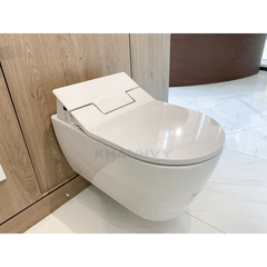 Bồn cầu treo tường Me By Starck với nắp Sensowash Duravit 588.46.406