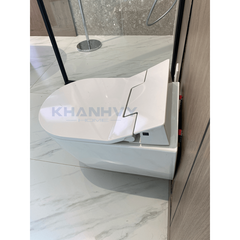 Bồn cầu treo tường Me By Starck với nắp Sensowash Duravit 588.46.406