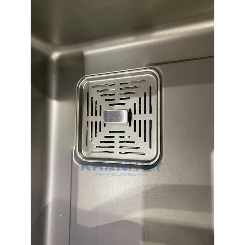 Chậu rửa 1 hố to tích hợp hố phụ rời Garis GS11.75
