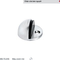 Chặn cửa bán nguyệt Häfele màu crom mờ 489.70.246