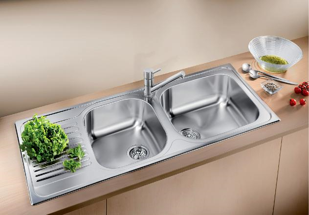 Chậu rửa chén inox sở hữu nhiều ưu điểm và tiện ích