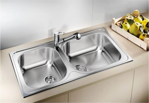 Chậu rửa chén inox Malloca với thiết kế sang trọng