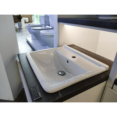 Chậu Lavabo âm bàn vành nổi Duravit Starck 3 588.45.084