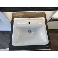 Chậu Lavabo âm bàn vành nổi Duravit Starck 3 588.45.084