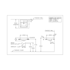 Chậu lavabo đặt bàn Cotto C0901