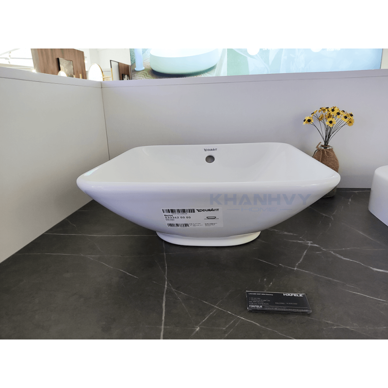Chậu Lavabo đặt bàn Duravit Bacino 420 588.45.041