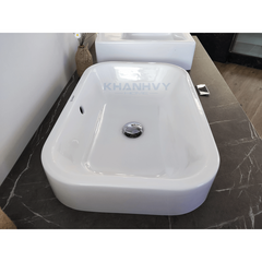 Chậu lavabo đặt bàn Duravit Happy D.2 588.45.125