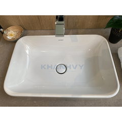 Chậu Lavabo đặt bàn Duravit Happy D.2 Plus 600 588.45.127