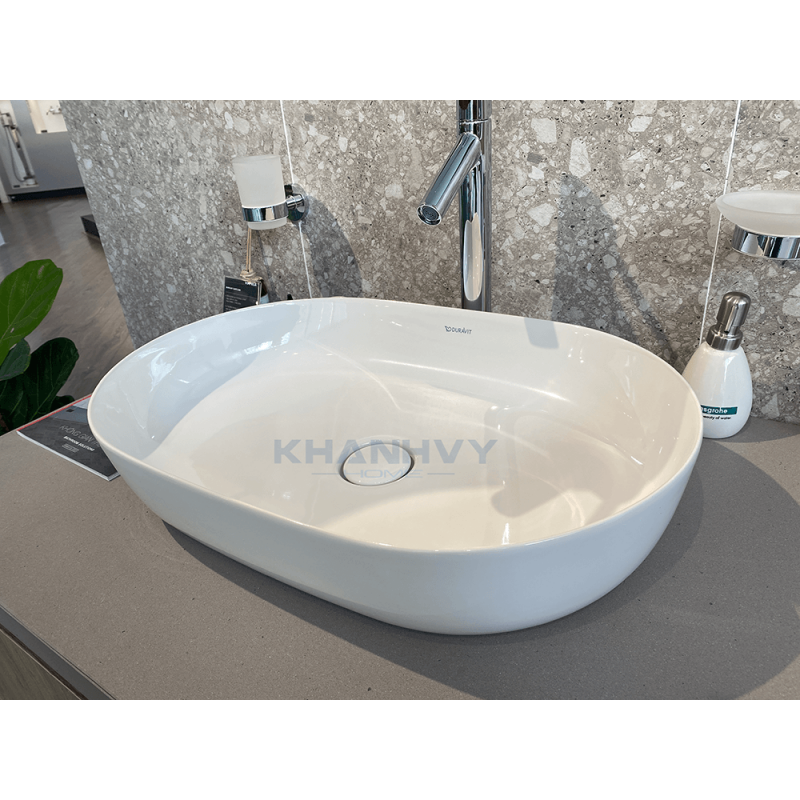 Chậu Lavabo đặt bàn Duravit Luv 600 588.45.181