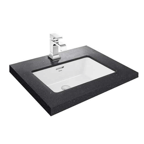Chậu Lavabo TOTO LT505T đặt âm bàn