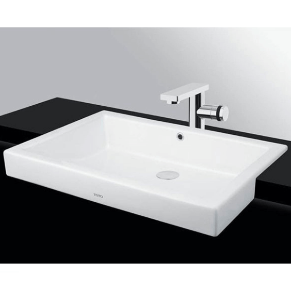 Chậu Lavabo TOTO LW646JWF bán âm bàn