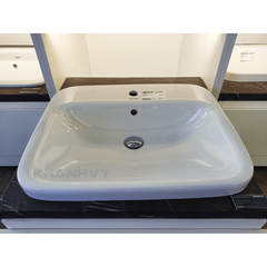 Chậu Lavabo vành nổi Duravit Durastyle 615 588.45.206