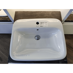Chậu Lavabo vành nổi Duravit Durastyle 615 588.45.206