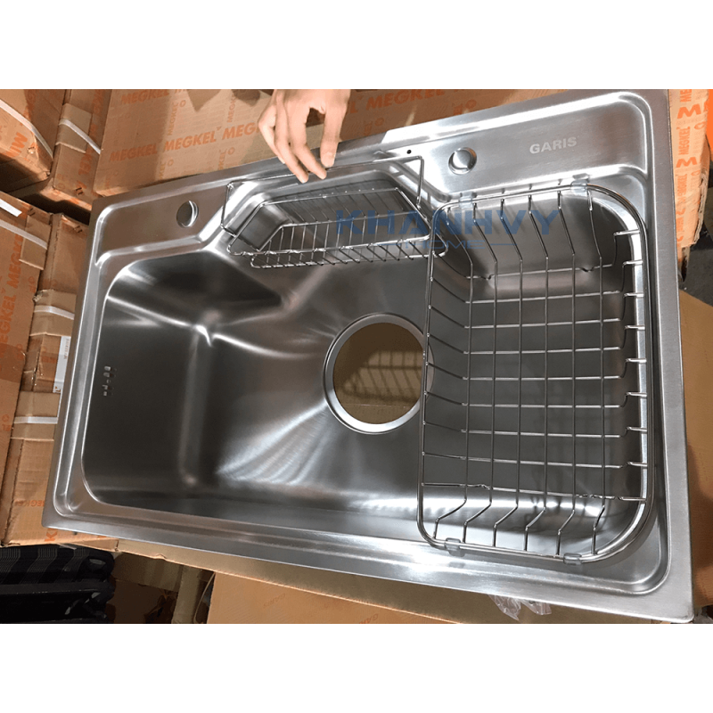 Chậu rửa 1 hố to Garis GS11.80