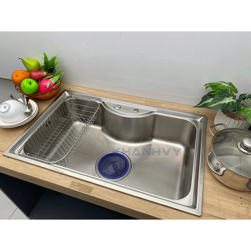 Chậu rửa 1 hố to Garis GS15.80