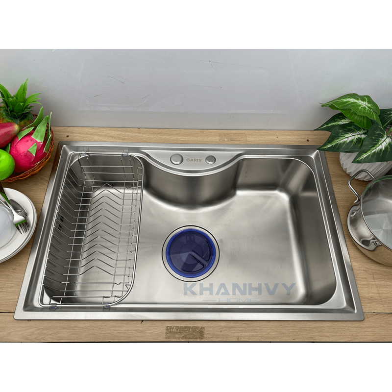 Chậu rửa 1 hố to Garis GS15.80