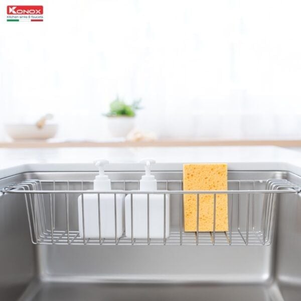 Chậu rửa bát chống xước Konox TARI 7648SR