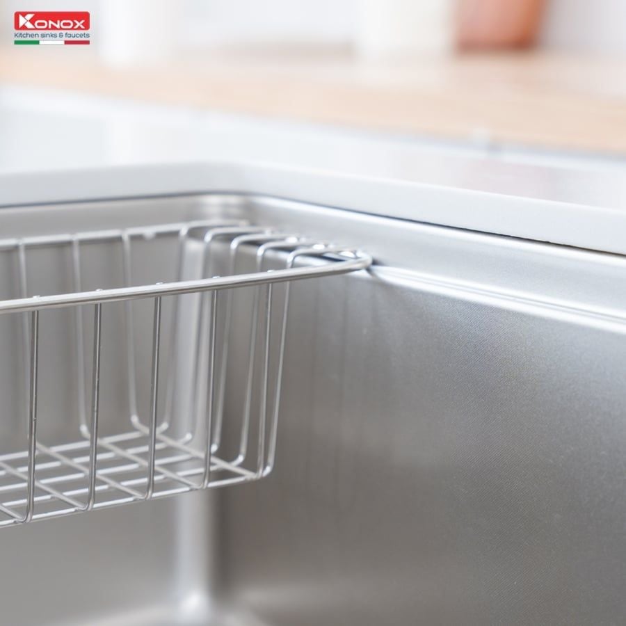 Chậu rửa bát chống xước Konox TARI 7648SR