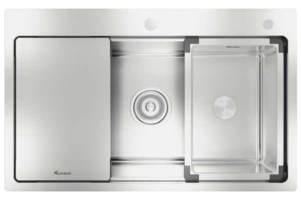 Chậu rửa bát Konox Top Mount Sink KN8151TS Dekor Full