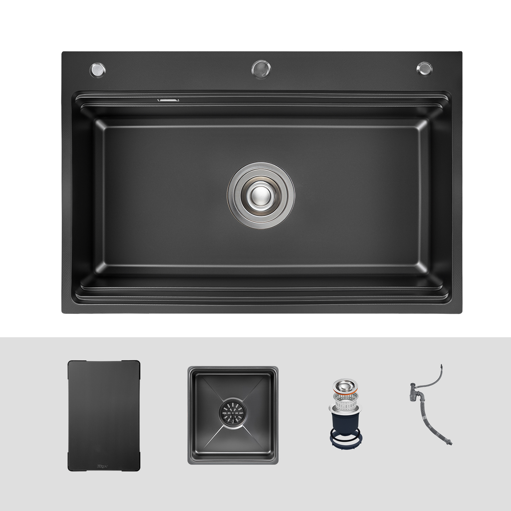Chậu rửa bát Plus Kluger KWF8161FB-S76 Plus