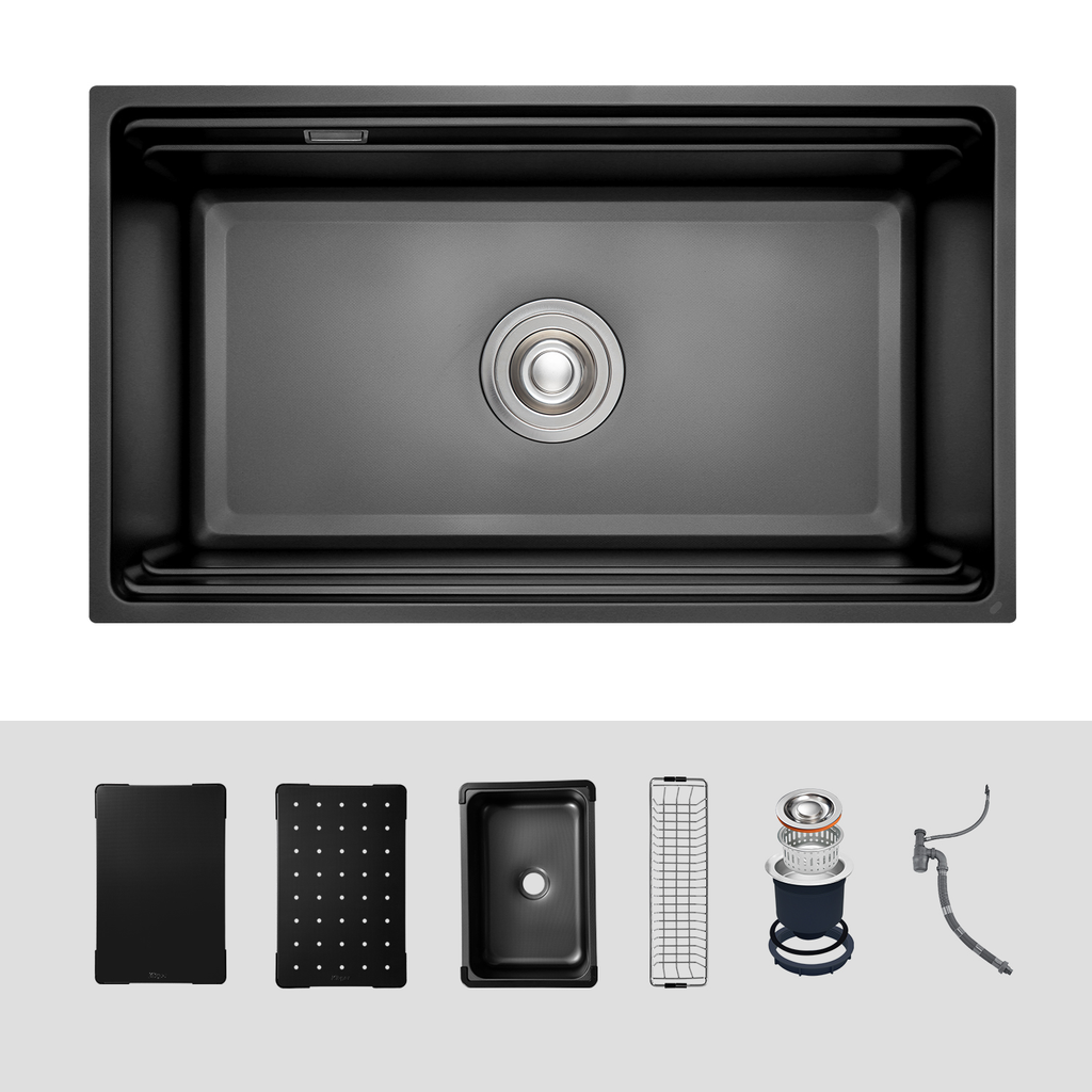 Chậu rửa bát Kluger KWU8161FB-S76 Plus