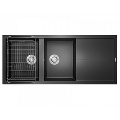 Chậu rửa bát Konox Granite Livello Smart 1160 Black