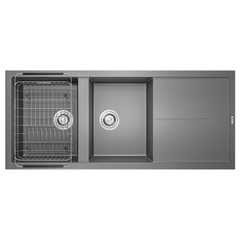 Chậu rửa bát Konox Granite Livello Smart 1160 Grey