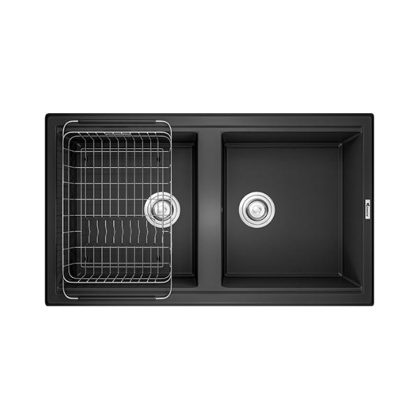 Chậu rửa bát Konox Granite Phoenix Smart 860 Black