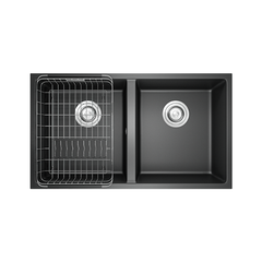 Chậu rửa bát Konox Granite Sink Veloci 760D Black