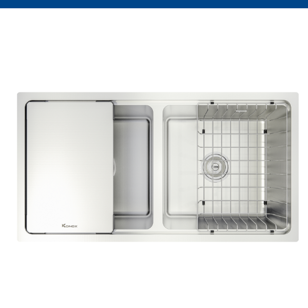 Chậu rửa bát Konox Undermount Sink KN8646DU Dekor Full