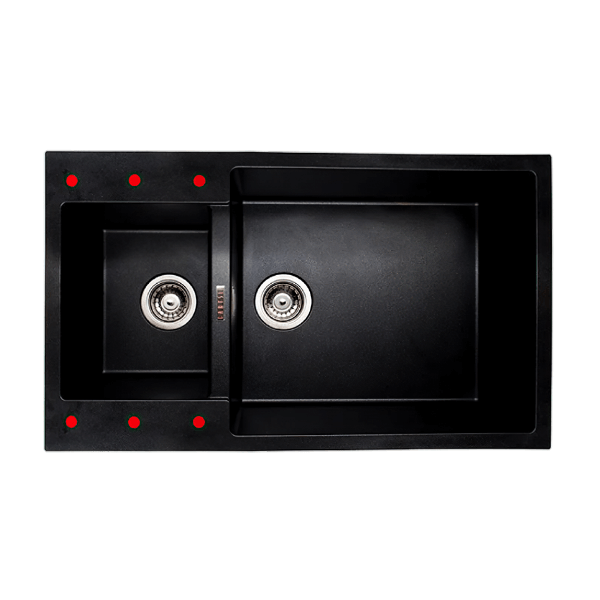 Chậu rửa chén Carysil ENC2-03 Nera